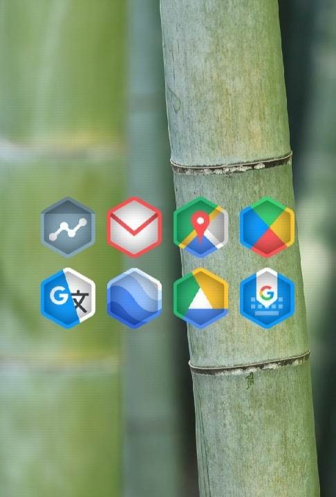 Hexa Crop - Icon Pack screenshot 2