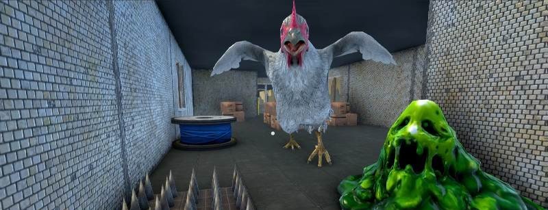 Chicken Feet: Scary Escape gameplay screenshot 3