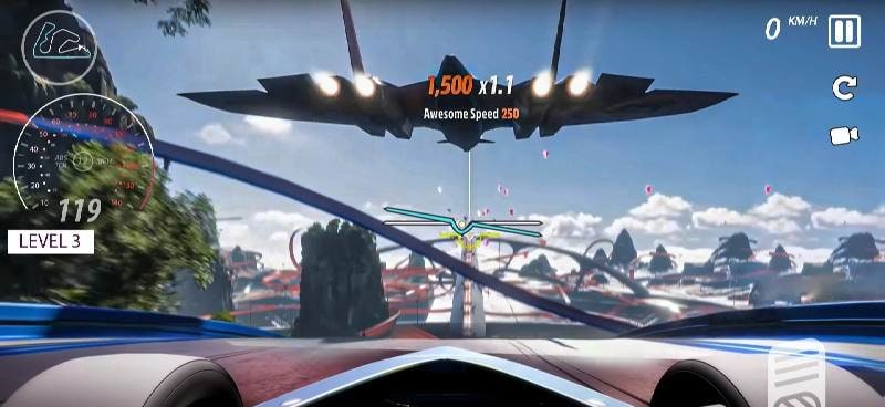 Horizon Rush: Car Stunt Game gameplay screenshot 2