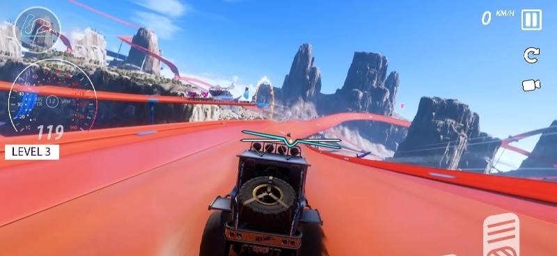 Horizon Rush: Car Stunt Game gameplay screenshot 1