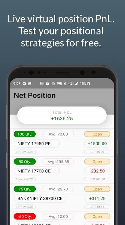 NIOTA : Virtual Option Trading screenshot 4