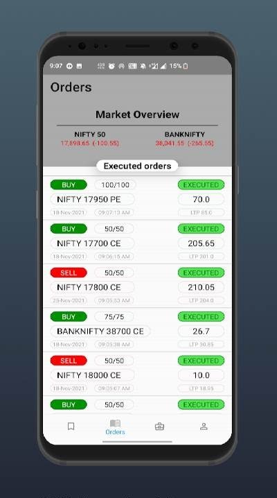 NIOTA : Virtual Option Trading screenshot 3