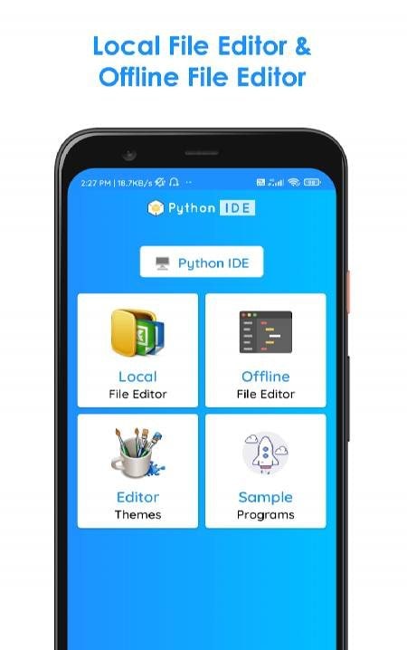 Python IDE Mobile Editor - Pro Screenshot 2