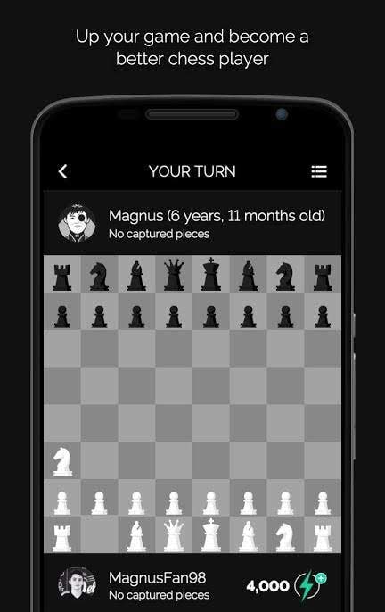 Chess training module display