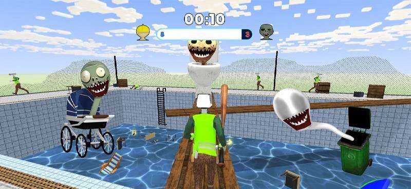 Camera Man vs Toilet Head TPS screenshot 4