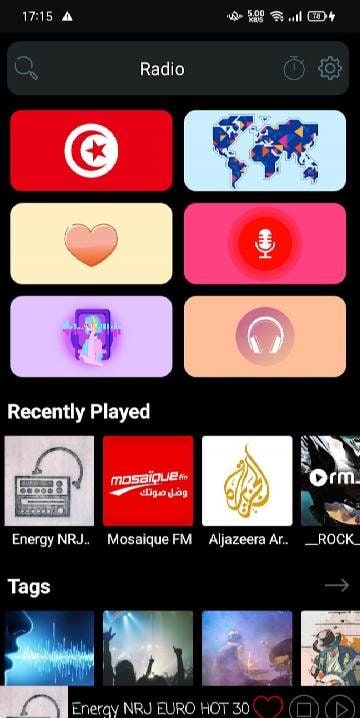 Radio FM AM Pro screenshot 1