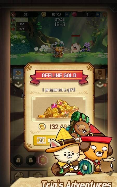 MERGE TRIO : afk adventure RPG screenshot 3