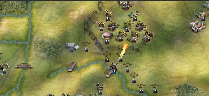 Frontline: Panzers & Generals gameplay screenshot 3