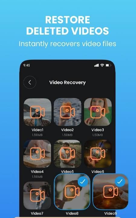 Recovery Photo Video & Contact screenshot 3