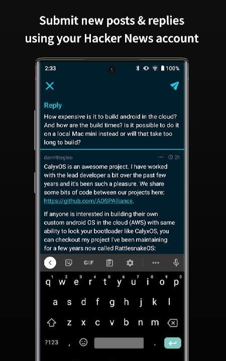 HACK for Hacker News Science & Technology screenshot 3