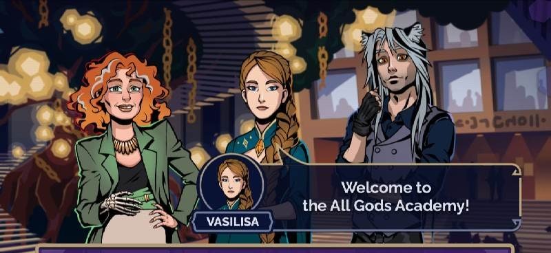 All Gods Academy gameplay screenshot 1