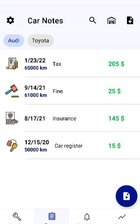 Car Service Tracker screenshot 2
