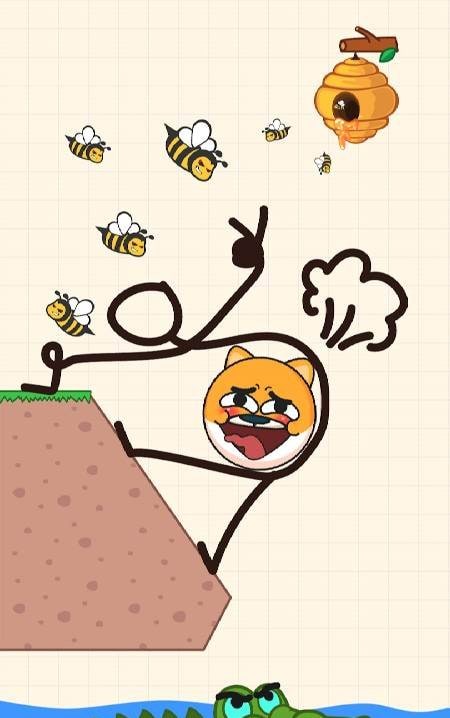 Rescue Doge: Draw To Save gameplay screenshot 2
