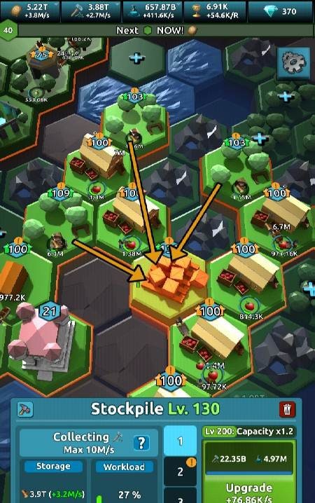 Idle Kingdom Clicker screenshot 2