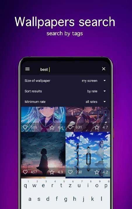 Anime Wallpapers PRO screenshot 2