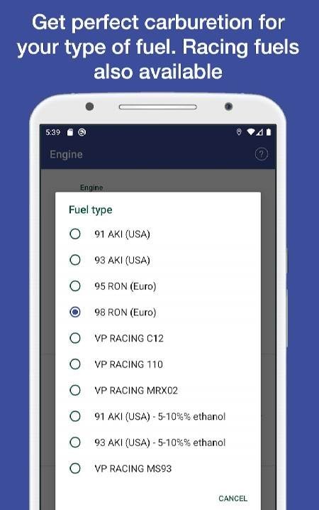Yamaha 2T Moto YZ Carburetor screenshot 4