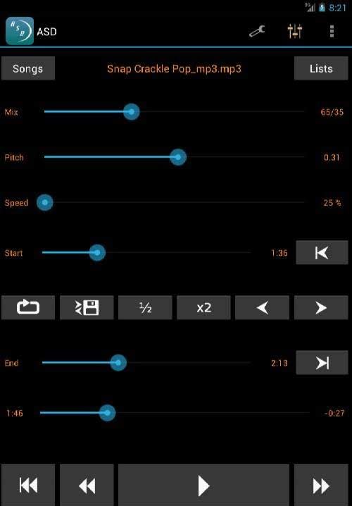 Amazing Slow Downer screenshot 4