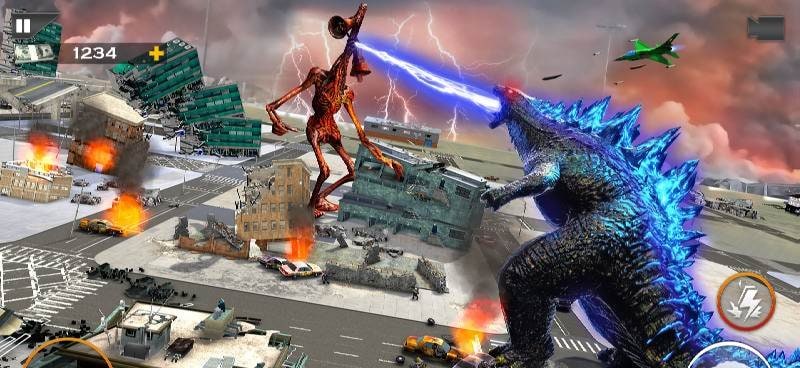 Monster Smash City Siren Head screenshot 2