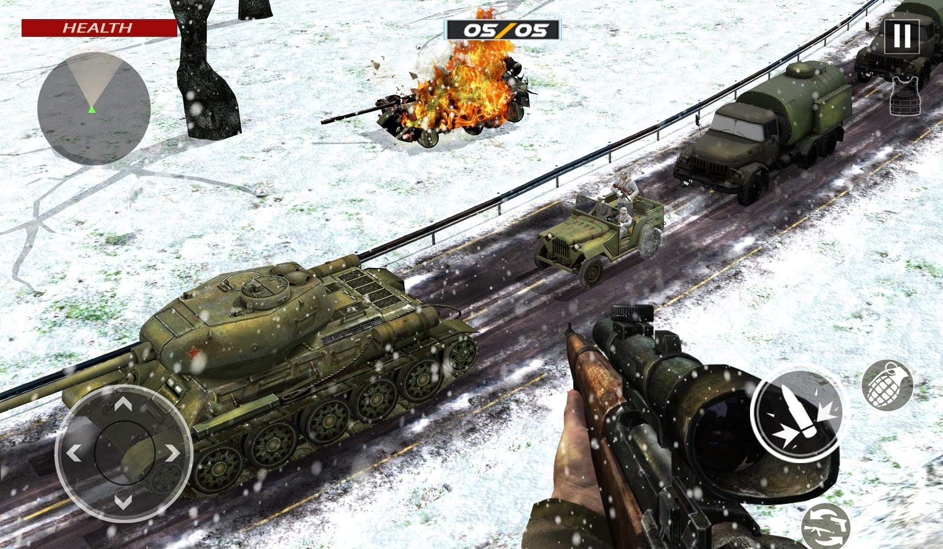 World War FPS Shooting Games Gameplay Image 2