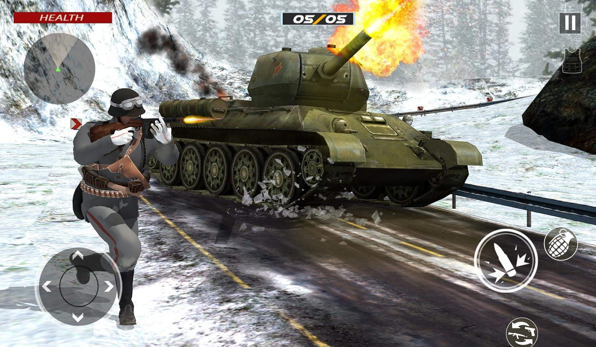 World War FPS Shooting Games Gameplay Image 4