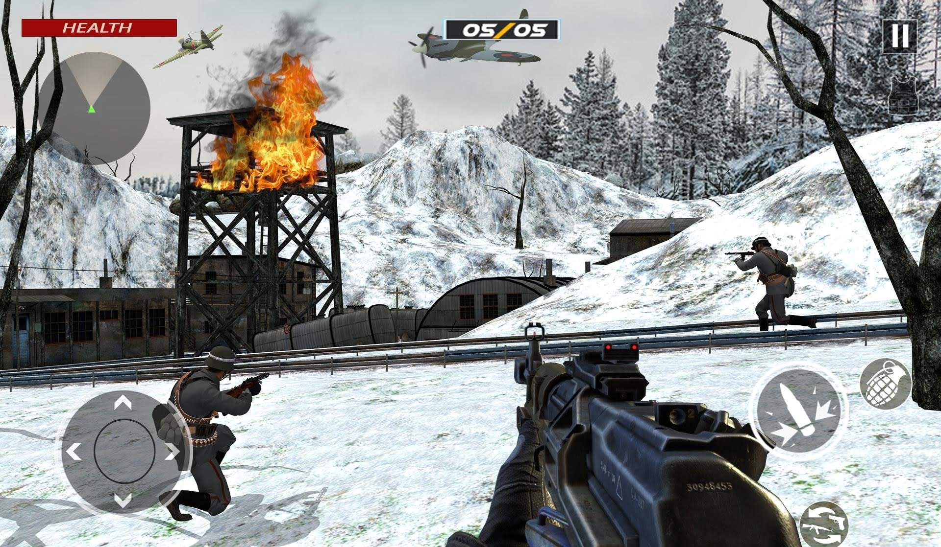 World War FPS Shooting Games Gameplay Image 3