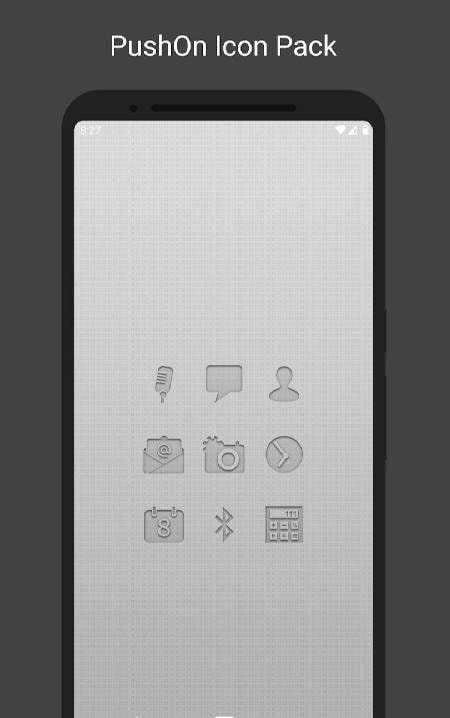 PushOn - Icon Pack screenshot 1