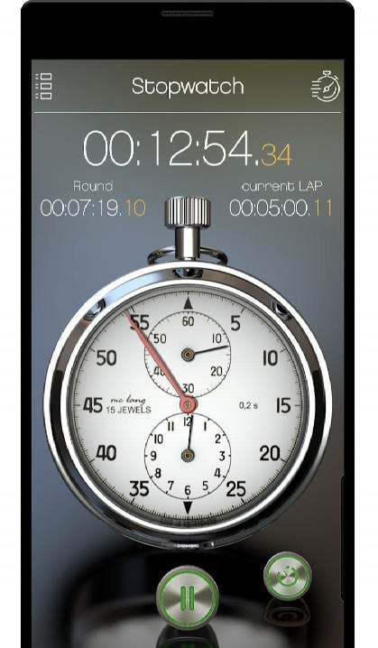 Classic Stopwatch and Timer screenshot 1