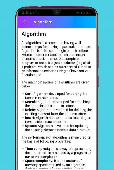 Learn Data Structures Offline screenshot 2