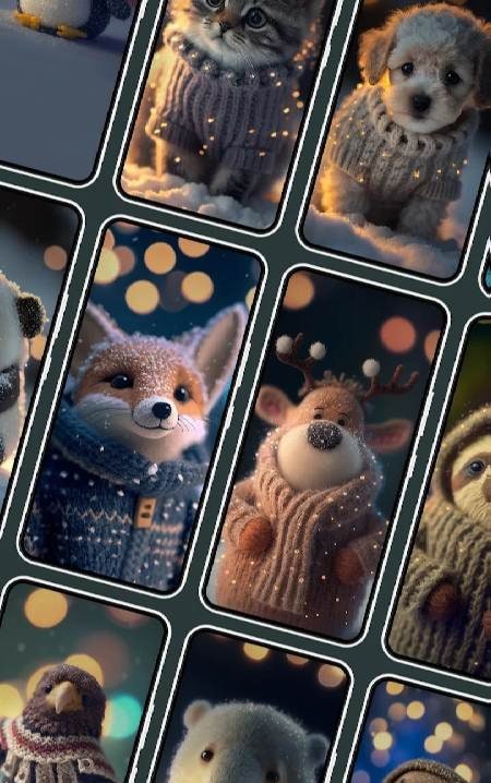 Fancy Animals - Wallpaper Pack screenshot 1