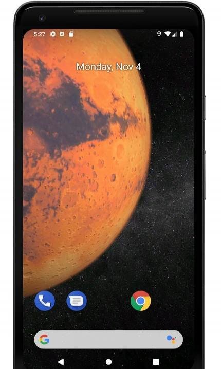 Mars 3D Live Wallpaper screenshot 3