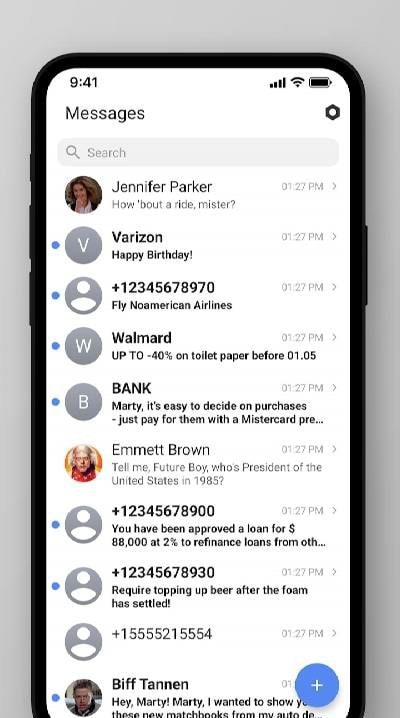 Right Messages screenshot 1