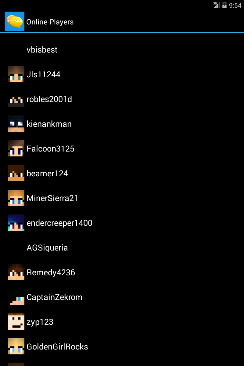MineChat screenshot 2