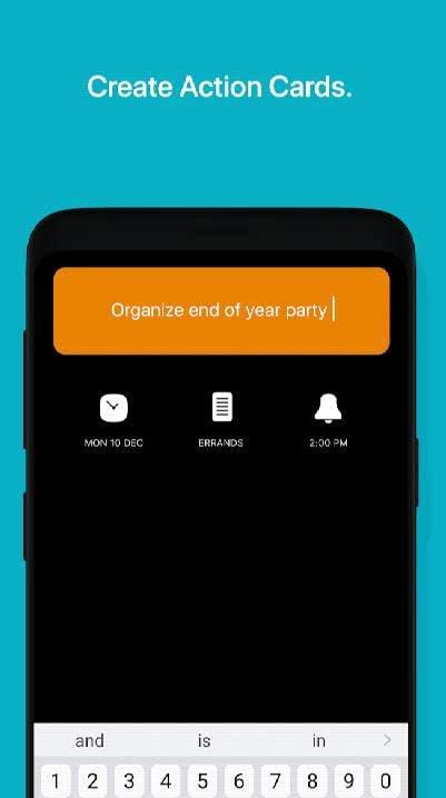 Actions by Moleskine screenshot 4
