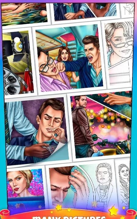Color Book: Secret Stories screenshot 1