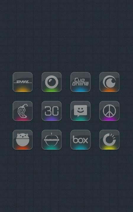 Color Gloss - Icon Pack screenshot 3