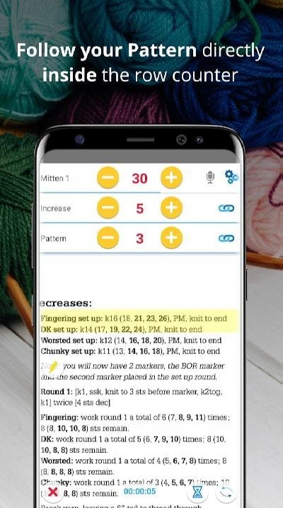 Row Counter - Knit and Crochet screenshot 1