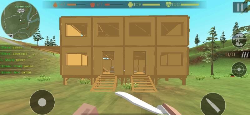 Zombie Hunter: Pixel Survival screenshot 1