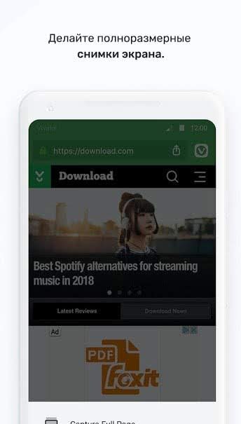 Vivaldi Screenshot 4