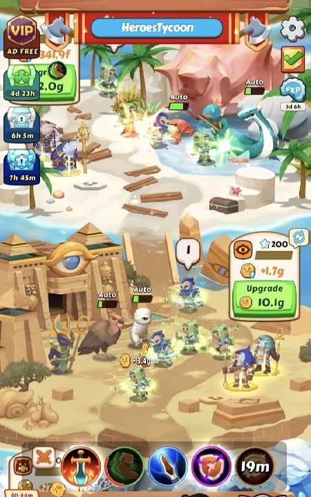 Idle Heroes Tycoon screenshot 3
