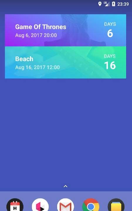 Hurry - Countdown to Birthday/Vacation (& Widgets) screenshot 4