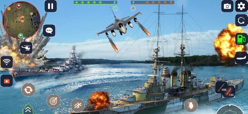 Modern Battleship Warship Navy screenshot 1