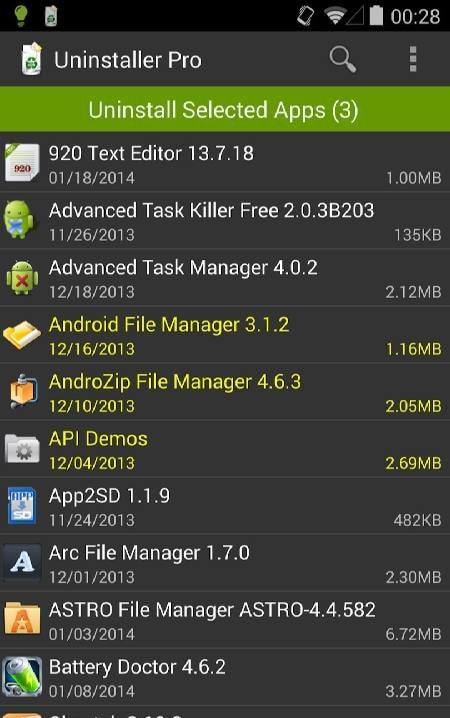 Uninstaller Pro screenshot 3