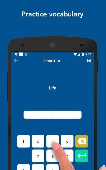 Tobo: Learn Swedish Vocabulary screenshot 4