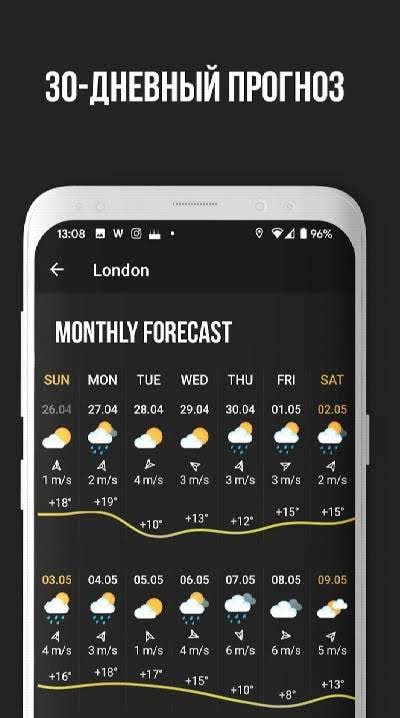 MeMeteo app preview 1