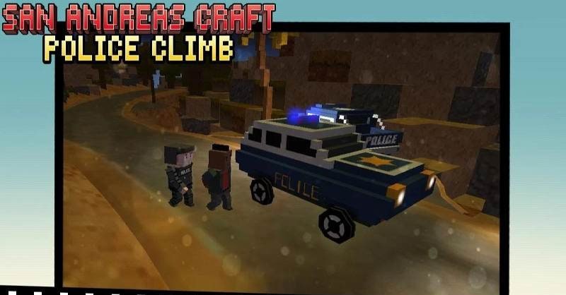 San Andreas Craft Police Climb gameplay screenshot 4