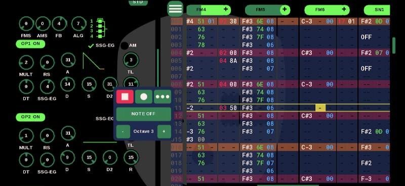 Deflemask screenshot 3
