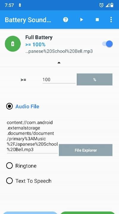 Battery Sound Alert preview 3