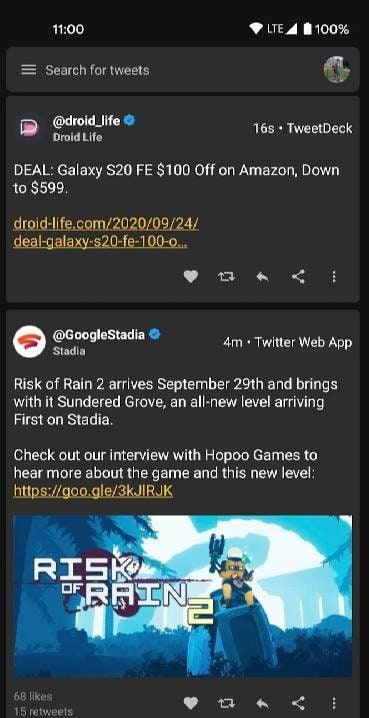 Albatross for Twitter screenshot 1