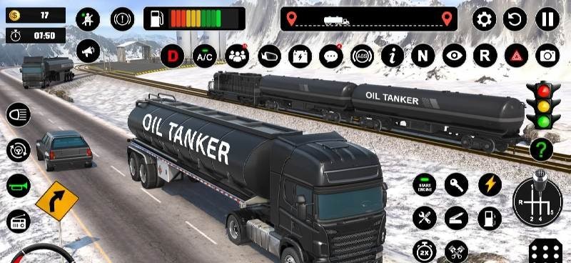 Oil Truck Driving Games screenshot 2
