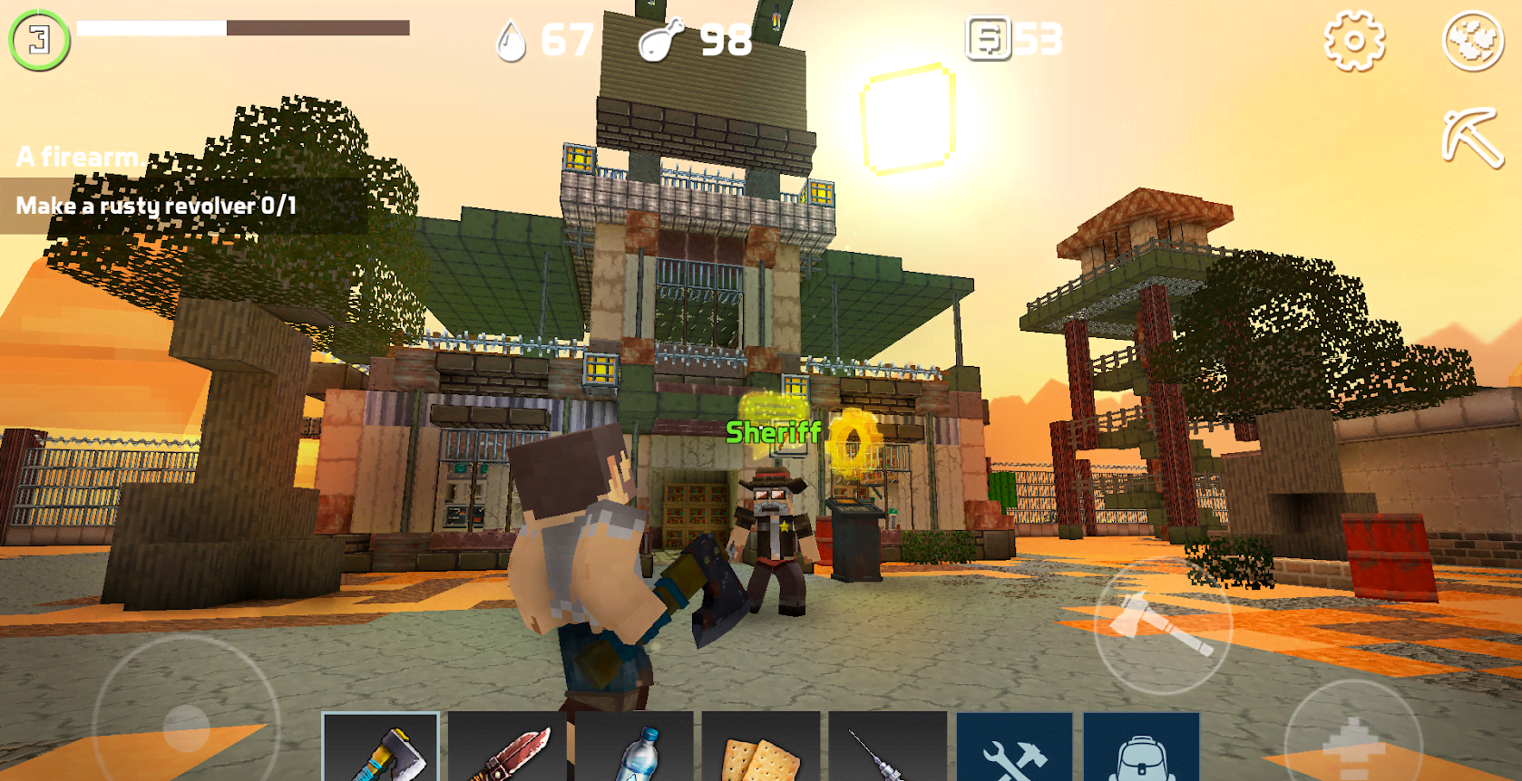 LastCraft Survival gameplay screenshot 1